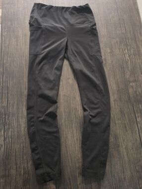 Yogalicious Lux High-Waist Active Leggings Dark Gray Size S Pockets